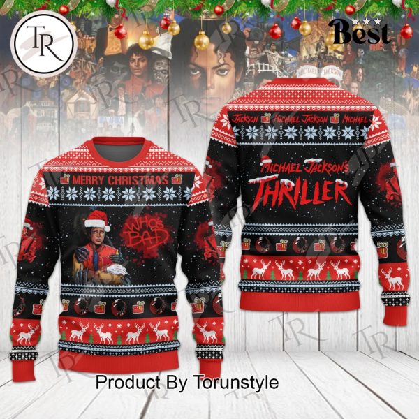 Michael Jackson’s Thriller Merry Christmas Sweater