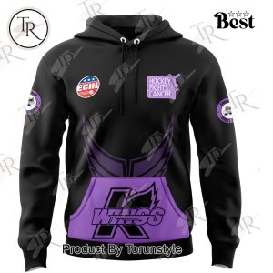 Kalamazoo Wings Hockey Fight Cancer 25th Anniversary Hoodie