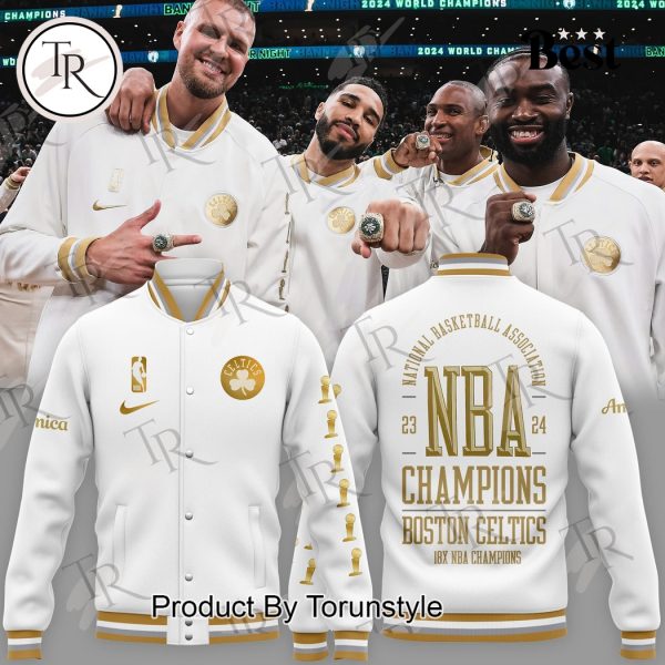 Boston Celtics 18X NBA Champions 2024 Jacket