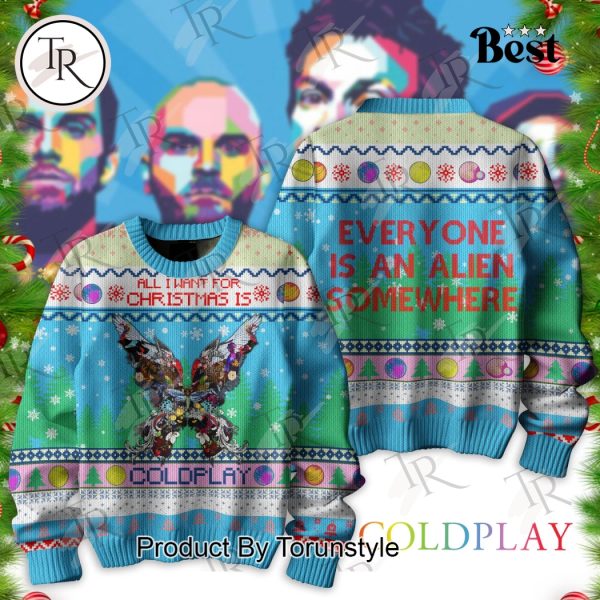 All I Want For Christmas Is Coldplay Sweater