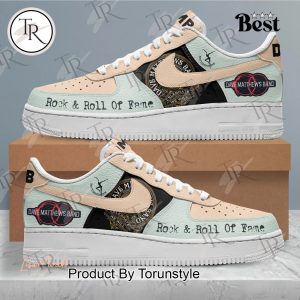 Dave Matthews Band Rock & Roll Of Fame Air Force 1 Sneakers