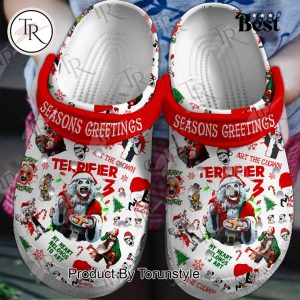 Terrifier Art’s Rasing Hell Merry Christmas Button Down Pajamas Set