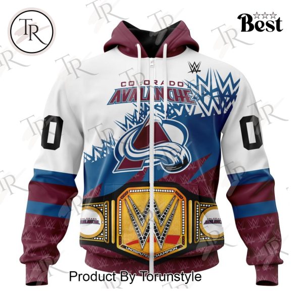 NHL Colorado Avalanche Special WWE Design Hoodie