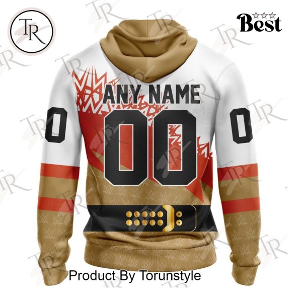 NHL Anaheim Ducks Special WWE Design Hoodie