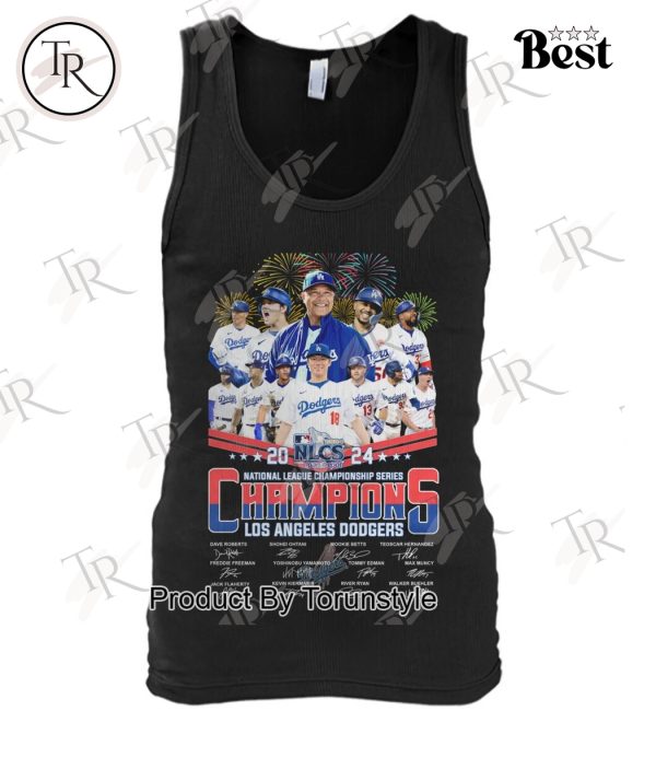 Los Angeles Dodgers 2024 National League Championship Series Champions T-Shirt