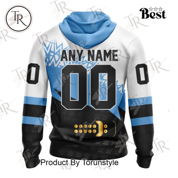 NHL Utah Hockey Club Special WWE Design Hoodie