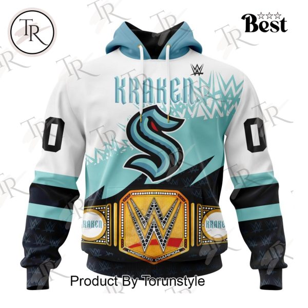 NHL Seattle Kraken Special WWE Design Hoodie