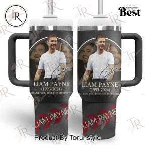 Liam Payne 1993-2024 Thank You For The Memories 40oz Tumbler