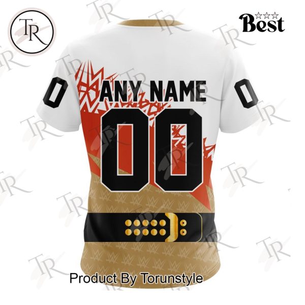 NHL Anaheim Ducks Special WWE Design Hoodie