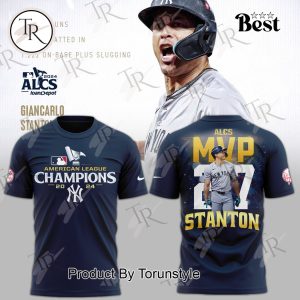 New York Yankees 2024 ALCS Champions MVP Giancarlo Stanton Hoodie