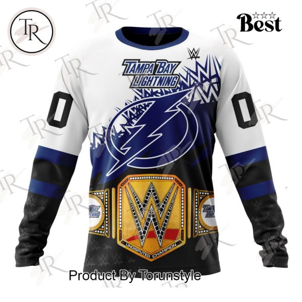 NHL Tampa Bay Lightning Special WWE Design Hoodie