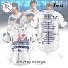 2024 American Leagues Champions New York Yankees Baseball Jersey – Grey