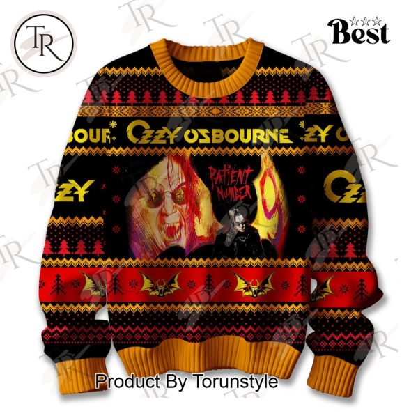 Ozzy Osbourne Patient Number 9 Sweater