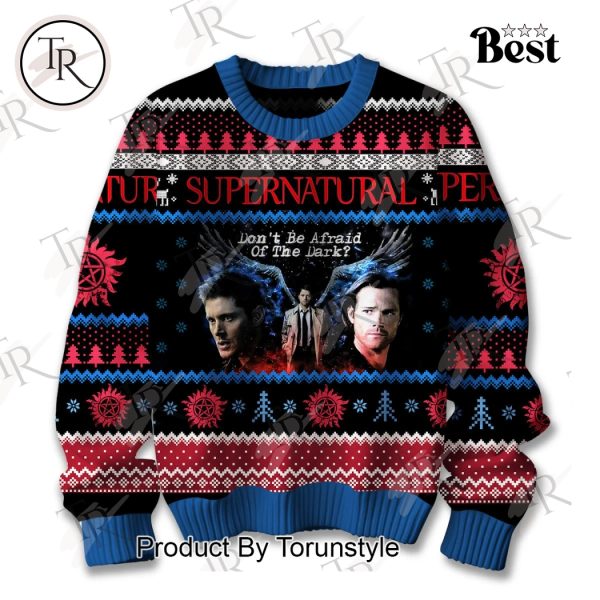 Supernatural Don’t Be Afraid Of The Dark Sweater