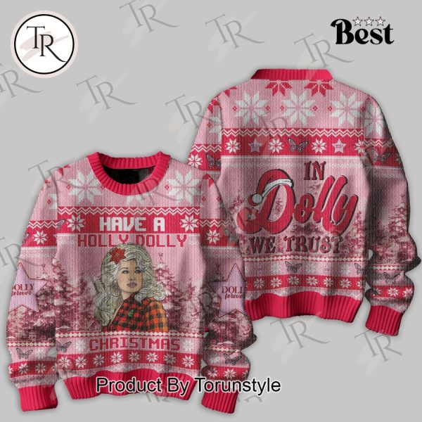 Dolly Parton Holly Dolly Christmas Sweater