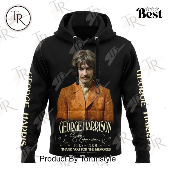 George Harrison 1943 – 2001 Thank You For The Memories Hoodie