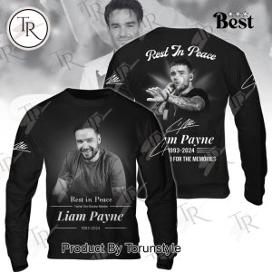 Rest In Peace Former One Direction Member Liam Payne 1993-2024 Thank You For The Memories Hoodie