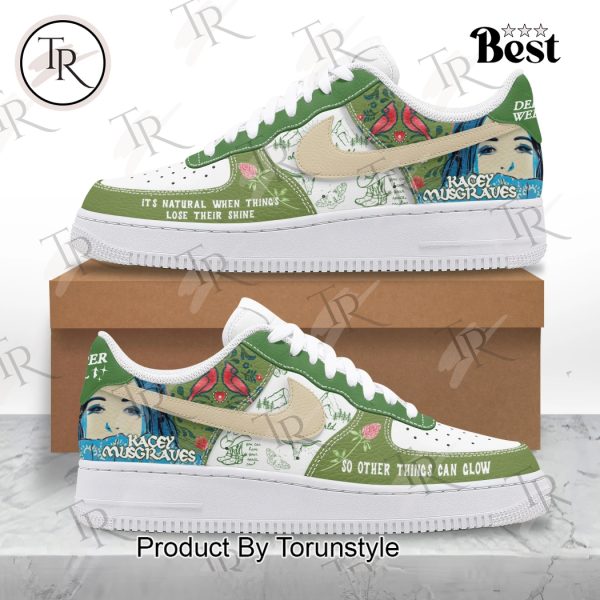 Kacey Musgraves Deeper Well World Tour Air Force 1 Sneakers