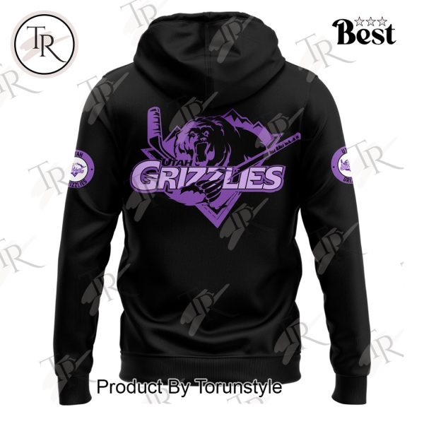 Utah Grizzlies Hockey Fight Cancer 25th Anniversary Hoodie