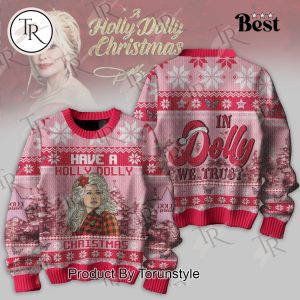 Dolly Parton Holly Dolly Christmas Sweater