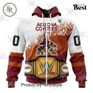 NHL Arizona Coyotes Special WWE Design Hoodie