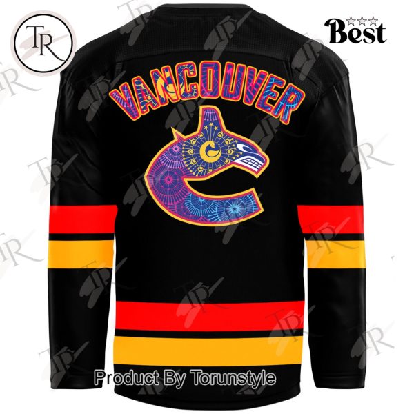 Vancouver Canucks Diwali Night Hockey Jersey