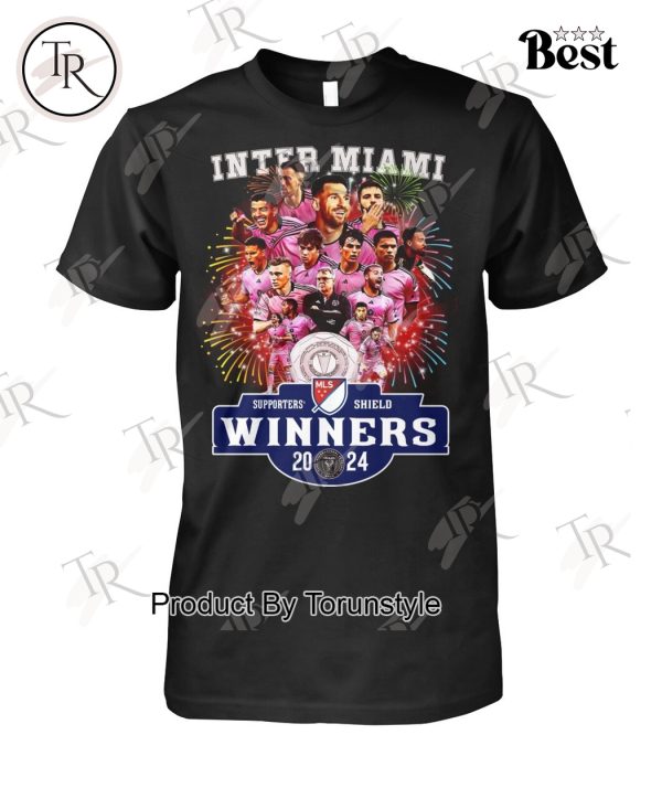 Inter Miami Supporters’ Shield Winners 2024 T-Shirt