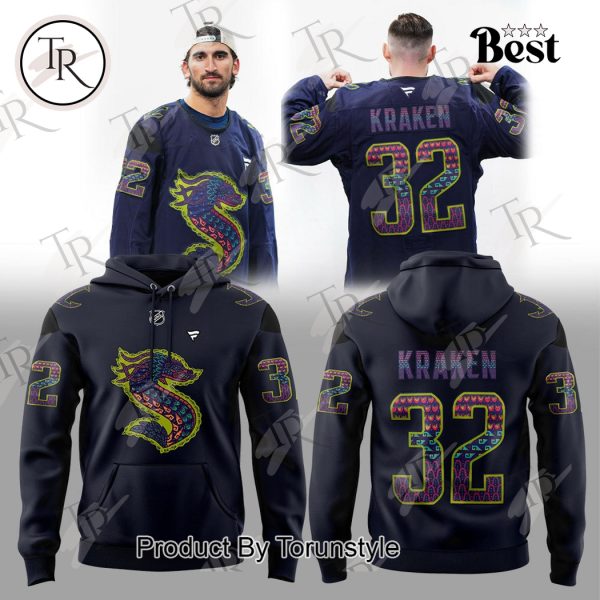 Seattle Kraken Hispanic Heritage Night 2024 Hoodie, Longpants, Cap