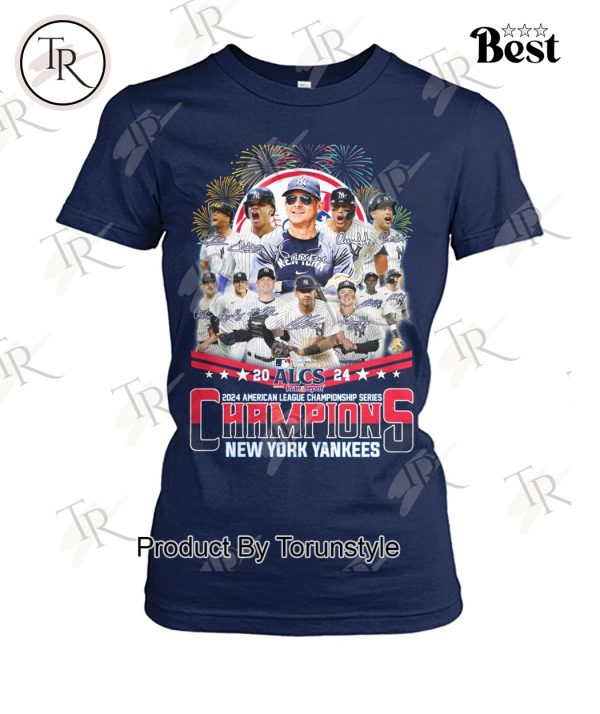 2024 American League Championship Series Champions New York Yankees T-Shirt