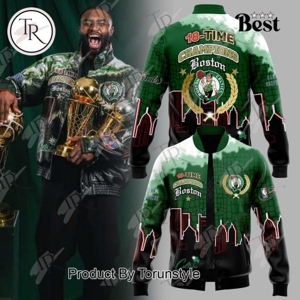 Boston Celtics 18-Time Champions 2024 Jacket