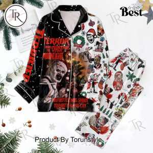 Terrifier 3 Terror Under The Christmas Moonlight Pajamas Set