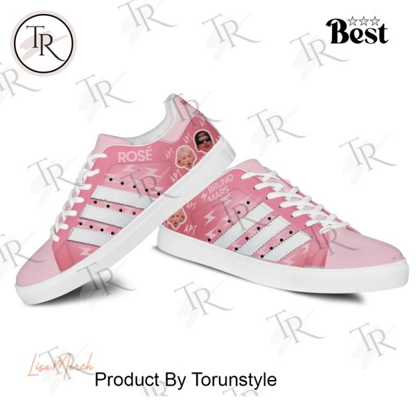 Rose & Bruno Mars – APT Stan Smith Shoes