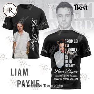 One Direction Liam Payne 15 Years 2010-2025 Thank You For The Memories T-Shirt