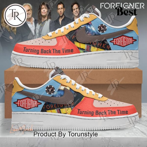 Foreigner Turning Back The Time Air Force 1 Sneakers