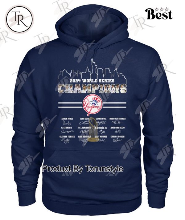 New York Yankees 2024 World Series Champions T-Shirt