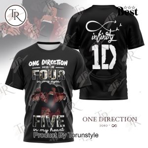 One Direction Four In My Eyes Five In My Heart T-Shirt