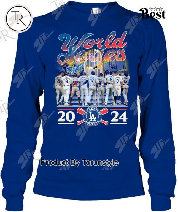 World Series 2024 National Champions Los Angeles Dodgers T-Shirt