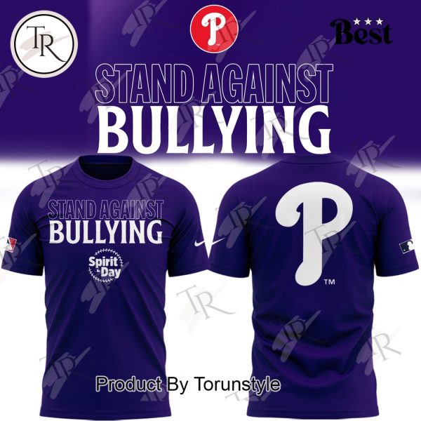 Philadelphia Phillies Stand Against Bullying T-Shirt