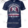 New York Yankees 2024 American League Champions T-Shirt