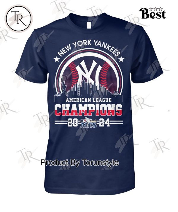 New York Yankees 2024 ALCS Champions T-Shirt