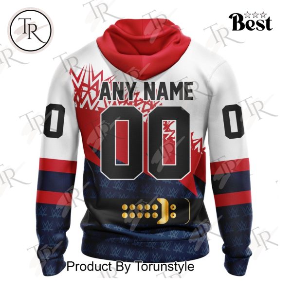 NHL Washington Capitals Special WWE Design Hoodie