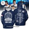 New York Yankees 2024 American League Champions Fanatics Heather Gray Hoodie