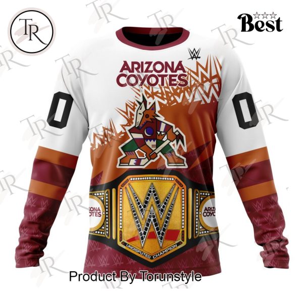 NHL Arizona Coyotes Special WWE Design Hoodie