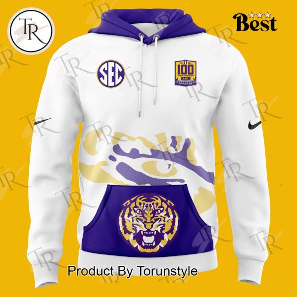 LSU Tigers 100 Years Of 1924-2024 Tiger Stadium Hoodie