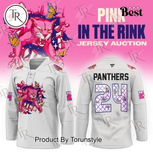 Florida Panthers Pink In The Rink Hockey Jersey