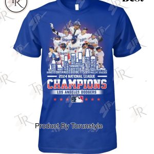 MLB Los Angeles Dodgers NLCS Champions 2024 T-Shirt