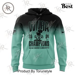 WNBA 2024 Champions New York Liberty Hoodie, Cap