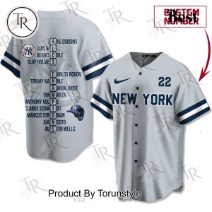 Personalized New York Yankees ALCS Champions Baseball Jersey