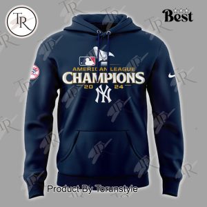 New York Yankees American League Champions 2024 Hoodie, Longpants, Cap