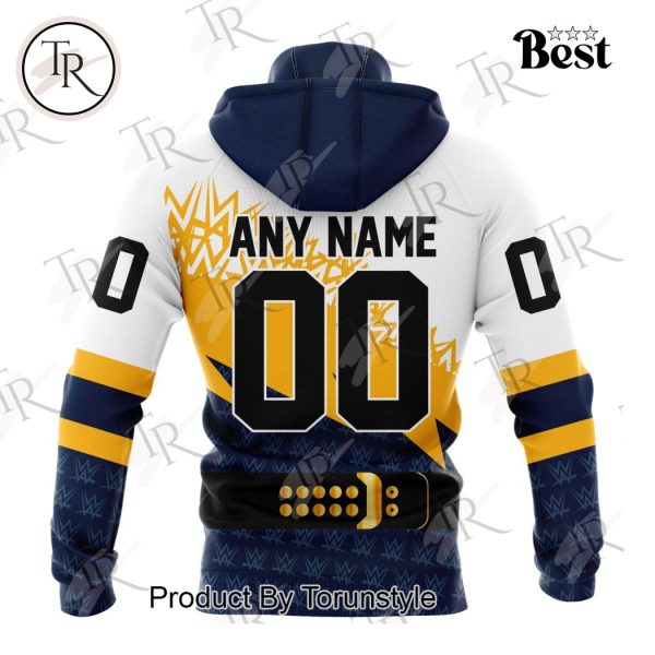 NHL Nashville Predators Special WWE Design Hoodie